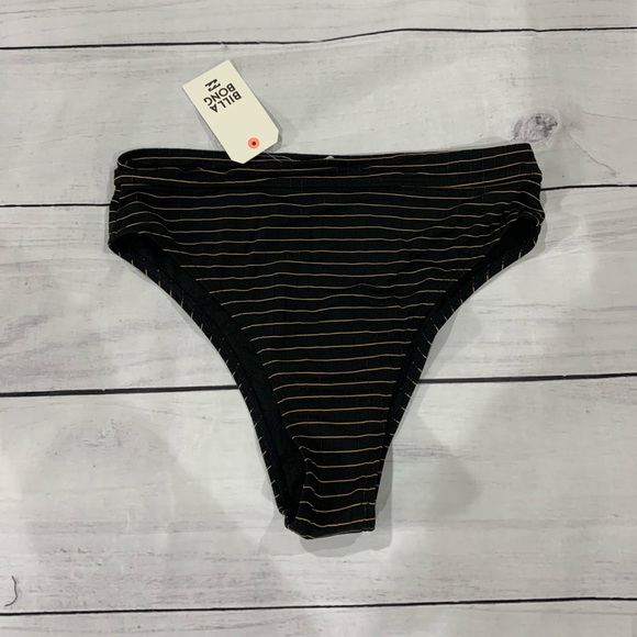 NWT- Billabong Warm Days Rise Bikini Bottom Sz M - Picture 2 of 5